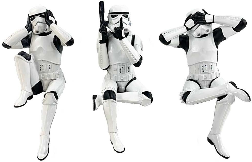 Three Wise Stormtroopers figura Nemesis Now Three Wise Stormtroopers figura Nemesis Now