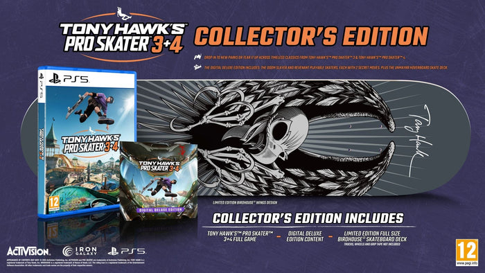 Tony Hawks Pro Skater 3 & 4 Collectors Edition (PS5) Tony Hawks Pro Skater 3 & 4 Collectors Edition (PS5)