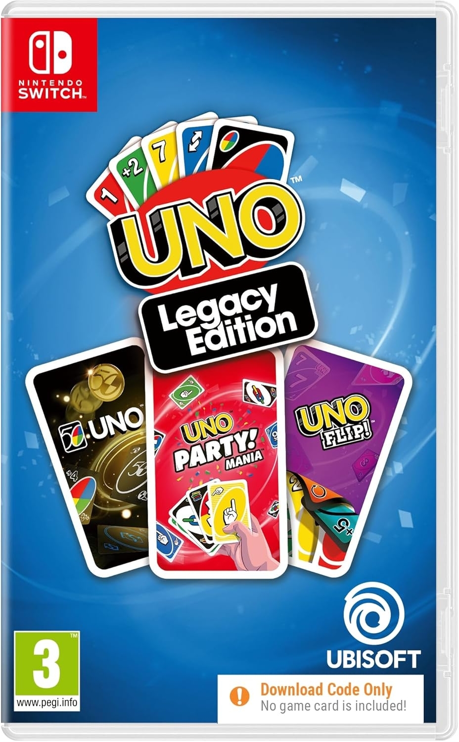 UNO Legacy Edition - koda v škatlici (SWITCH) UNO Legacy Edition - koda v škatlici (SWITCH)