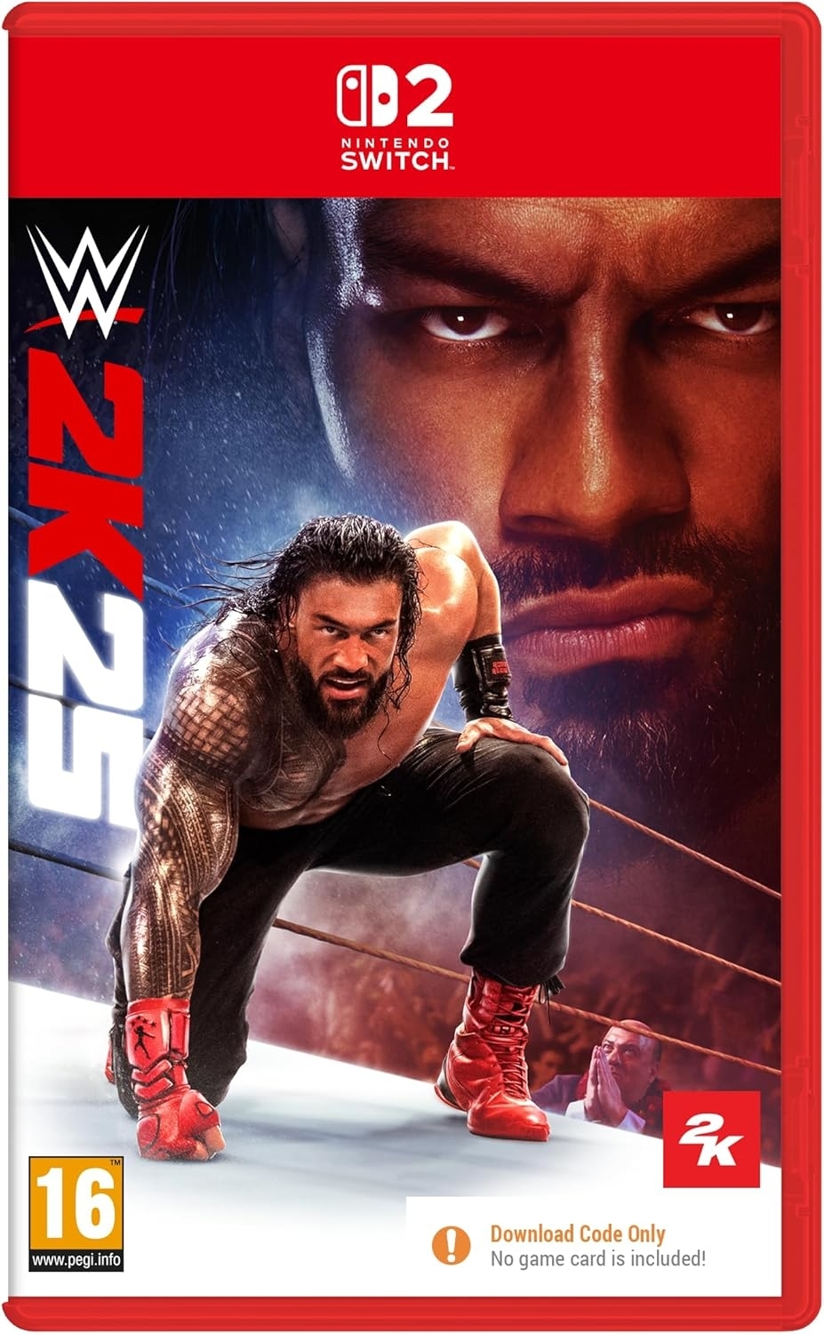WWE 2K25 - koda v škatlici (SWITCH 2) WWE 2K25 - koda v škatlici (SWITCH 2)