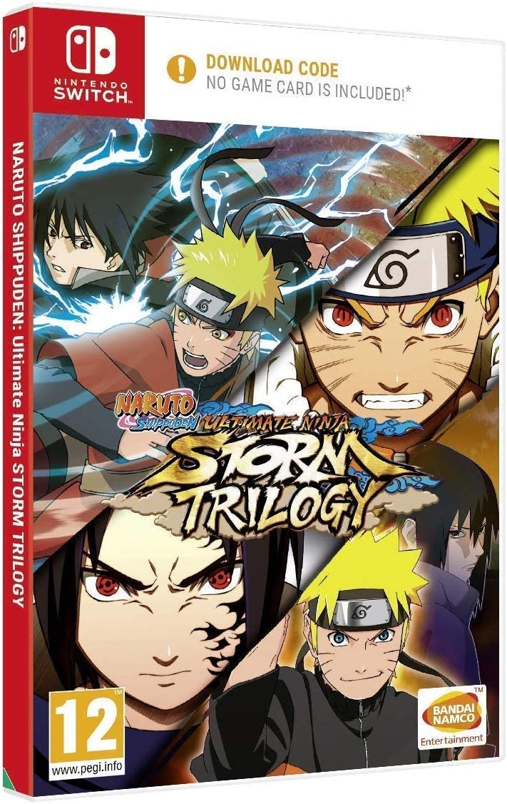 Naruto Ultimate Ninja Storm Trilogy - koda v škatlici (SWITCH) Naruto Ultimate Ninja Storm Trilogy - koda v škatlici (SWITCH)