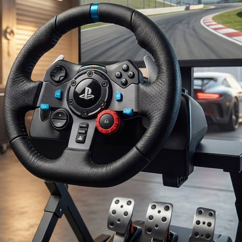 Logitech volani in oprema