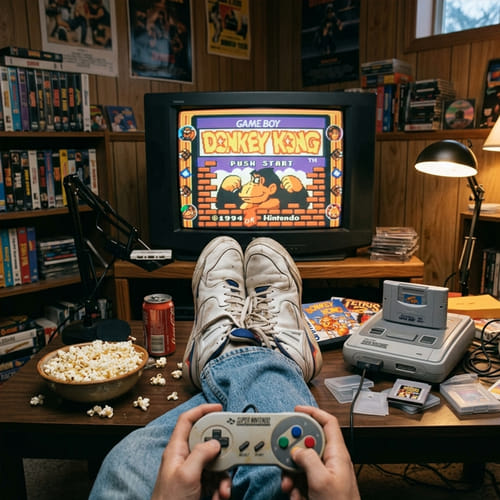 Retro konzole in igre