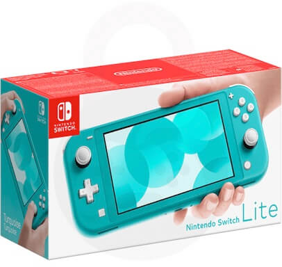 Obnovljen Nintendo Switch Lite turkizen + 2 leti garancije Obnovljen Nintendo Switch Lite turkizen + 2 leti garancije
