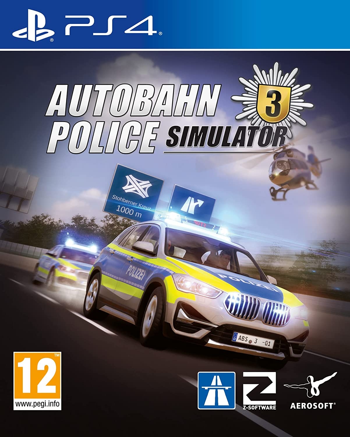 Autobahn Police Simulator 3 (PS4) - rabljeno Autobahn Police Simulator 3 (PS4) - rabljeno