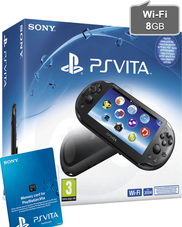 PlayStation Vita Wi-Fi Slim (PCH-2004) + Memory 8GB PlayStation Vita Wi-Fi Slim (PCH-2004) + Memory 8GB