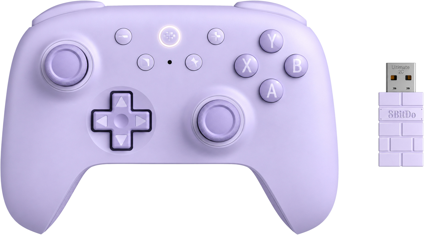 8BitDo Ultimate 2C brezžični igralni plošček vijolične barve 8BitDo Ultimate 2C brezžični igralni plošček vijolične barve