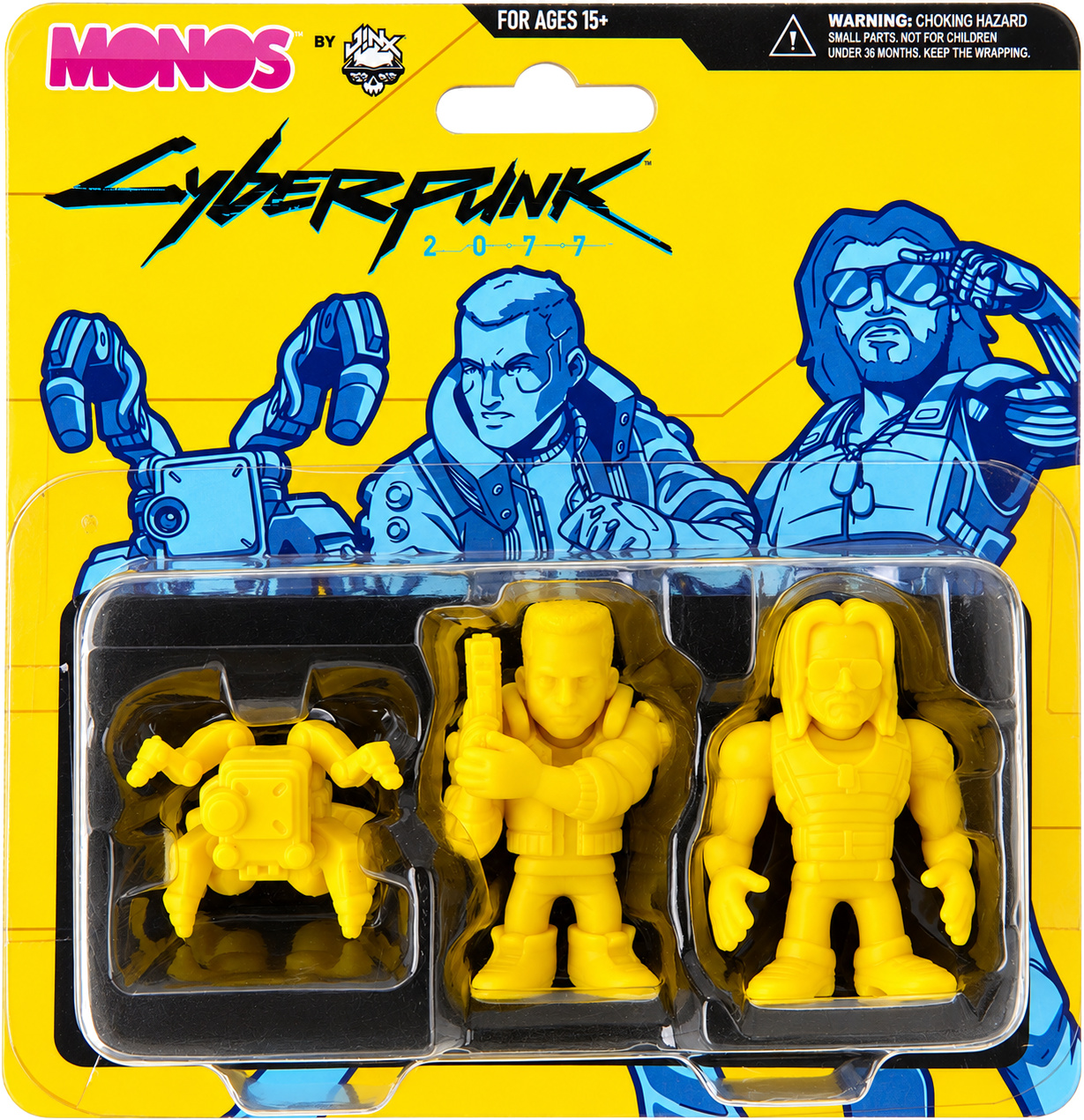 Cyberpunk 2077 Monos Silverhand Serija 1 rumen set priponk Jinx Cyberpunk 2077 Monos Silverhand Serija 1 rumen set priponk Jinx