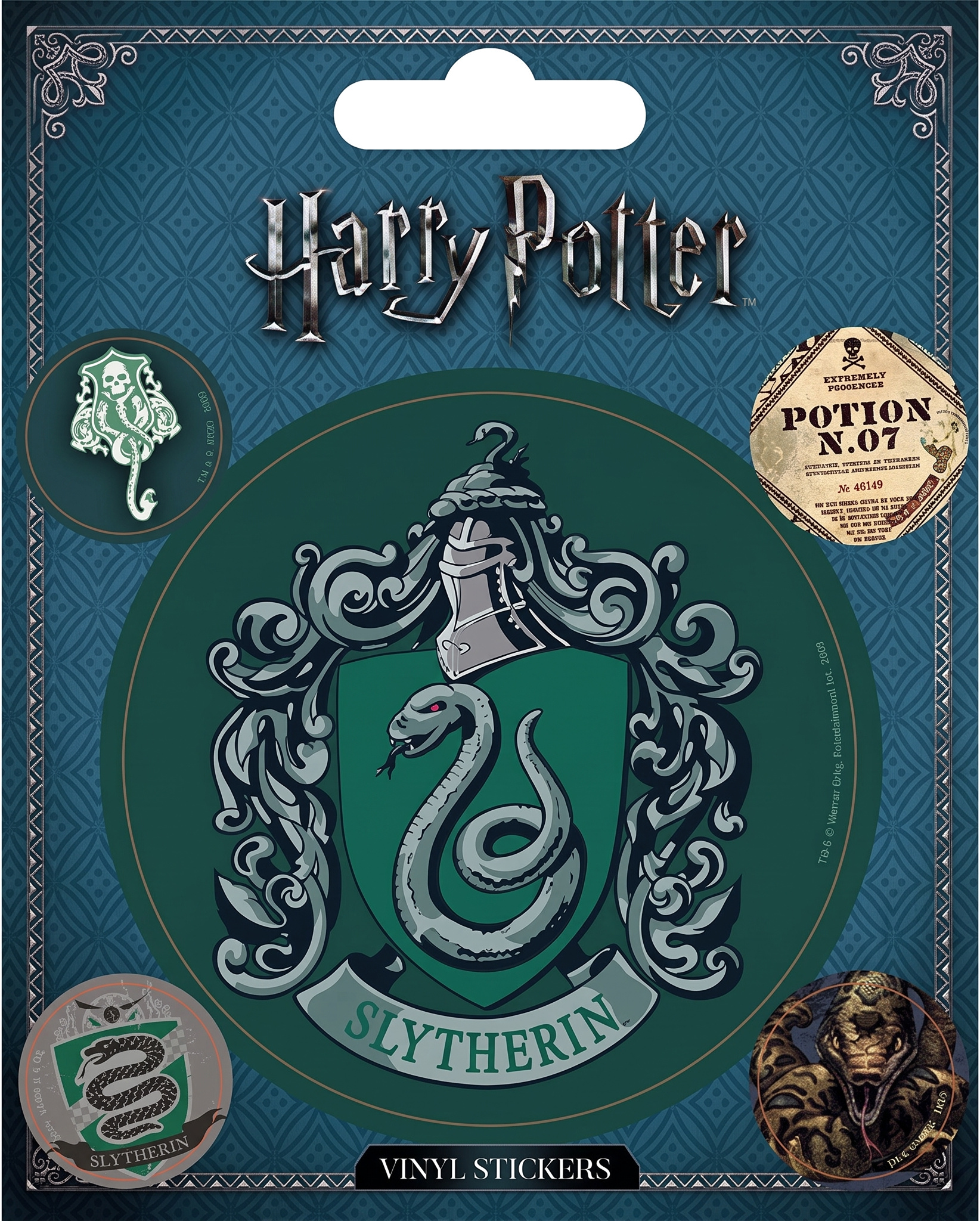 Harry Potter Slytherin vinilna nalepka Pyramid Harry Potter Slytherin vinilna nalepka Pyramid