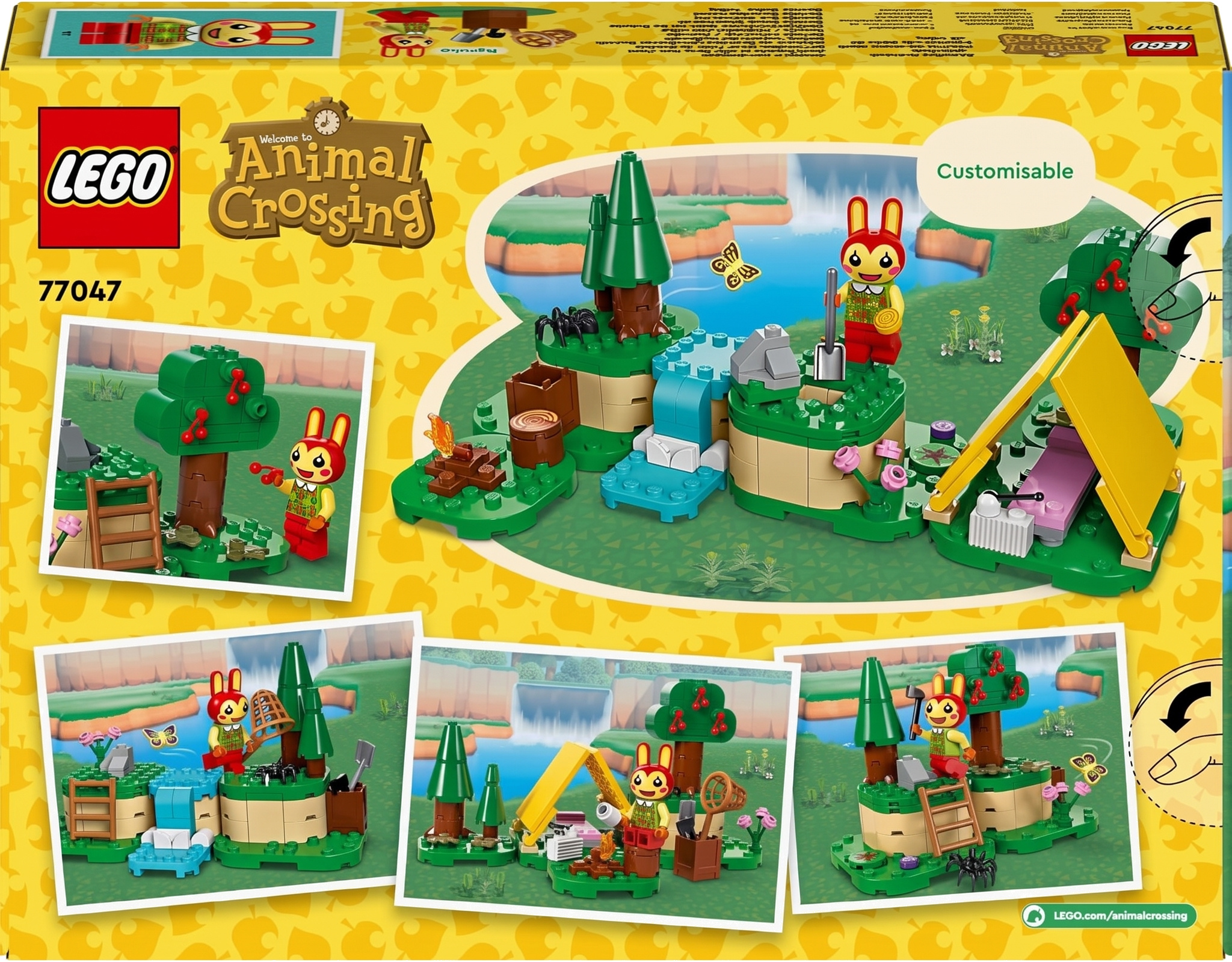 LEGO Animal Crossing Bunniejine dejavnosti na prostem številka 77047 LEGO Animal Crossing Bunniejine dejavnosti na prostem številka 77047