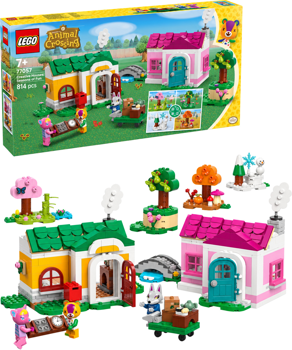 LEGO Animal Crossing Creative Houses Seasons of Fun številka 77057 LEGO Animal Crossing Creative Houses Seasons of Fun številka 77057