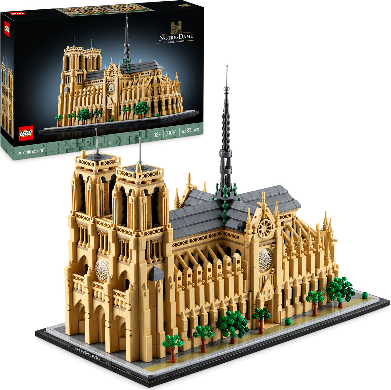 LEGO Architecture Notre Dame de Paris številka 21061 LEGO Architecture Notre Dame de Paris številka 21061