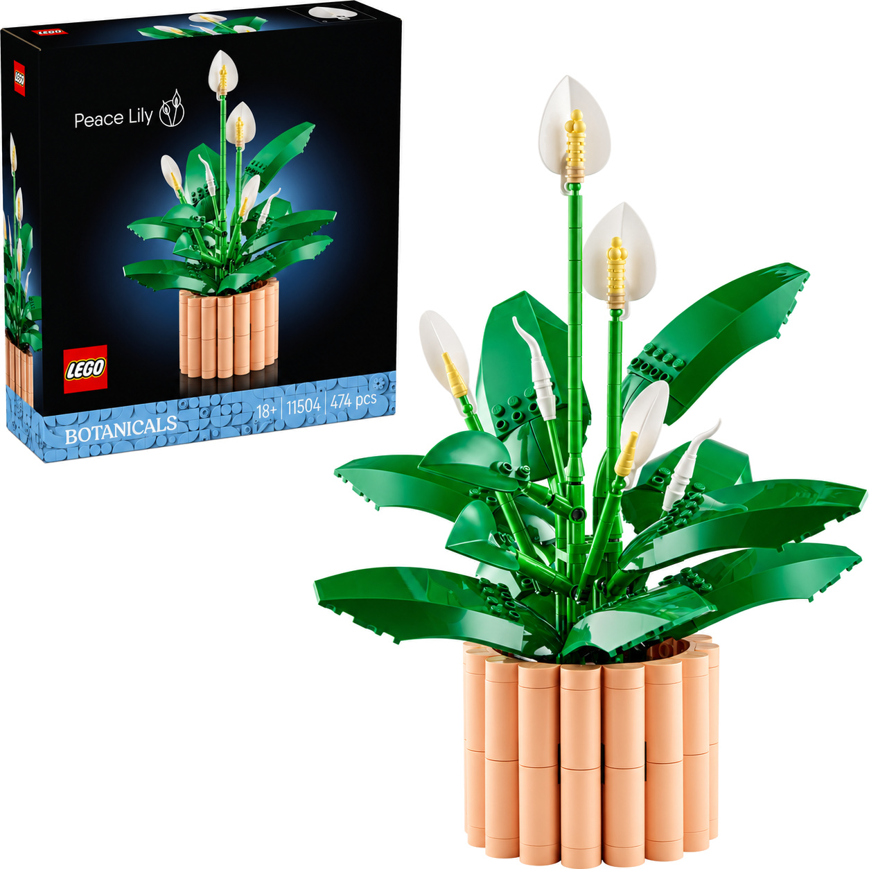 LEGO Botanicals Peace Lily številka 11504 LEGO Botanicals Peace Lily številka 11504