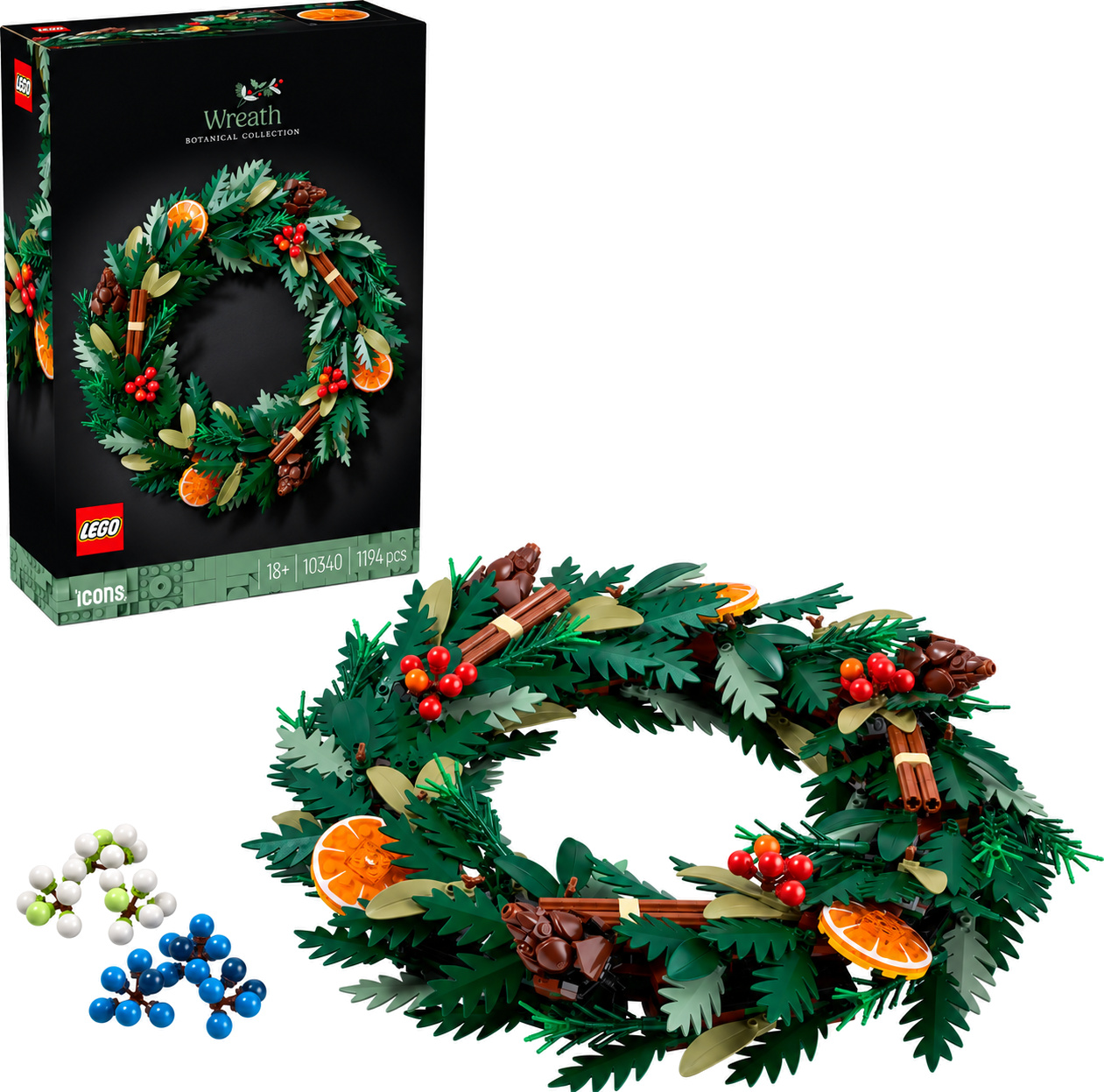 LEGO Botanicals Wreath številka 10340 LEGO Botanicals Wreath številka 10340