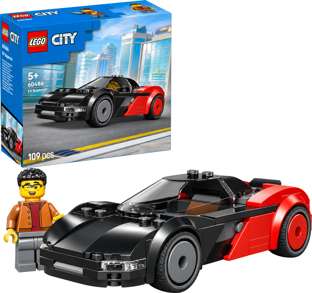 LEGO City EV Supercar številka 60486 LEGO City EV Supercar številka 60486