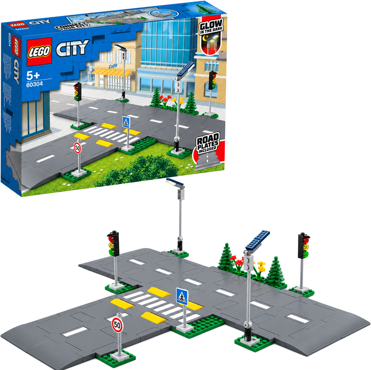 LEGO City Road Plates številka 60304 LEGO City Road Plates številka 60304
