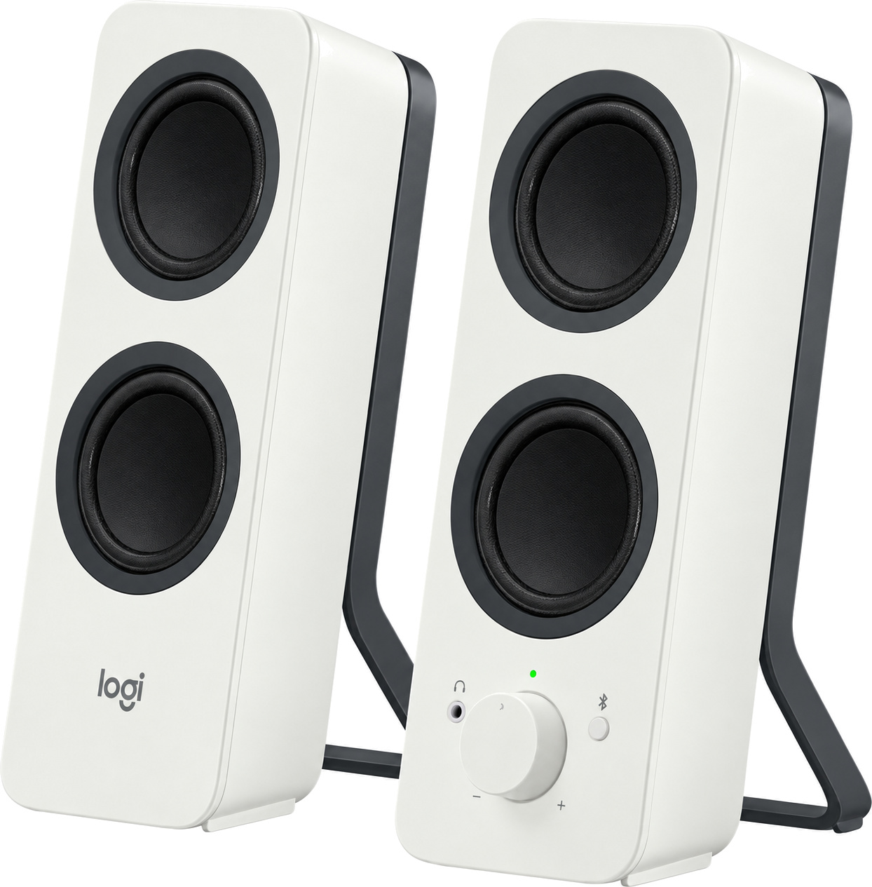 Logitech Z207 2.0 brezžični zvočniki bele barve Logitech Z207 2.0 brezžični zvočniki bele barve