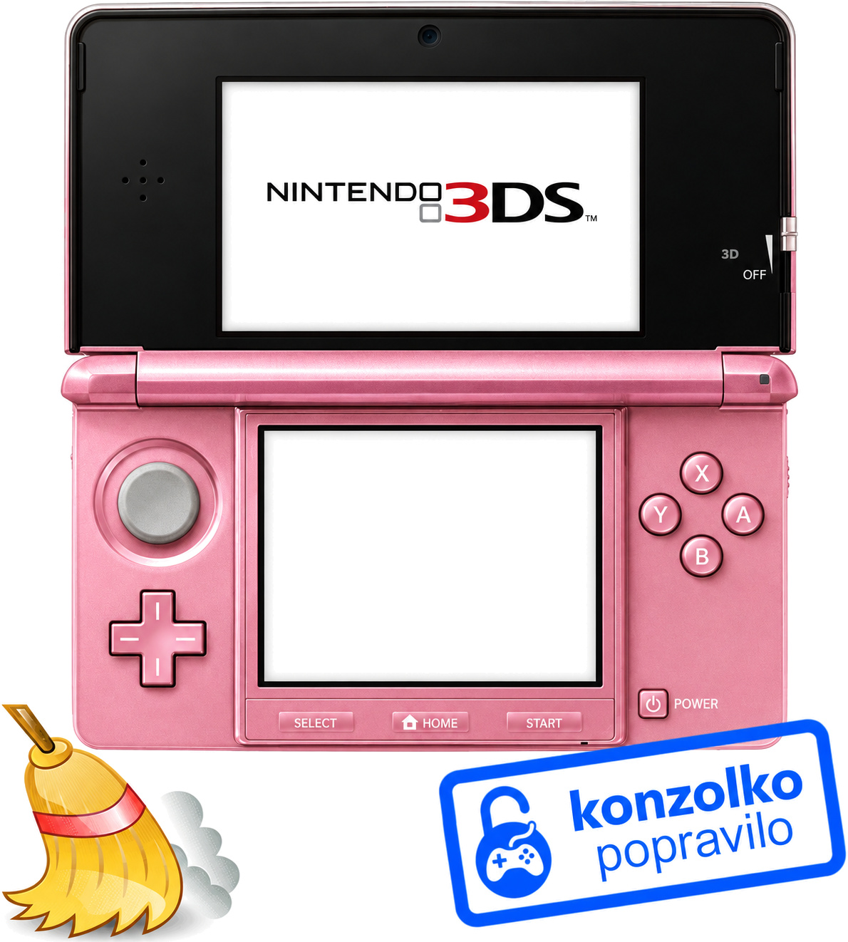 Nintendo 3DS Temeljito Čiščenje Nintendo 3DS Temeljito Čiščenje