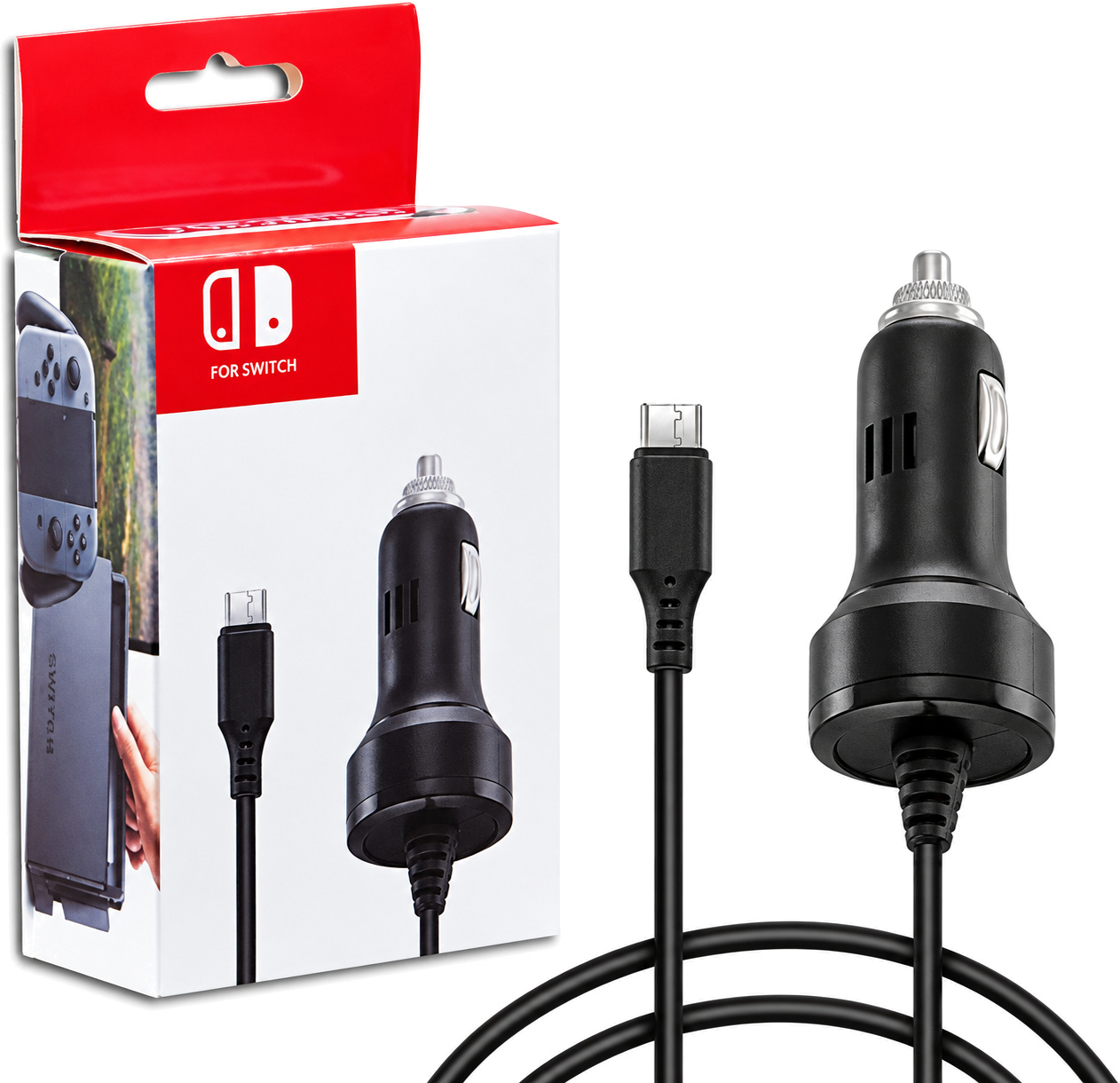 Nintendo Switch polnilec za avto (Car Charger) Nintendo Switch polnilec za avto (Car Charger)