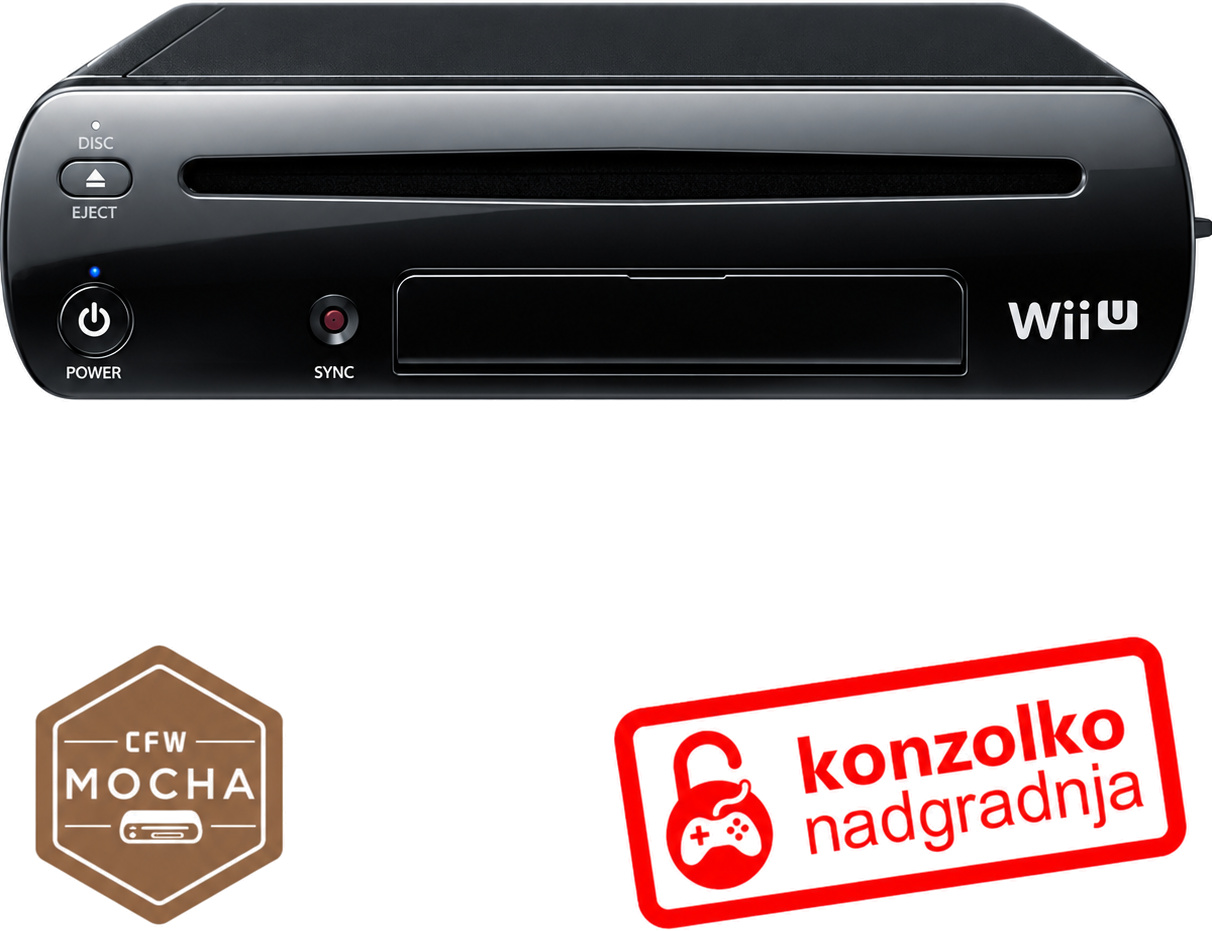 Nintendo Wii U odklep Nintendo Wii U odklep