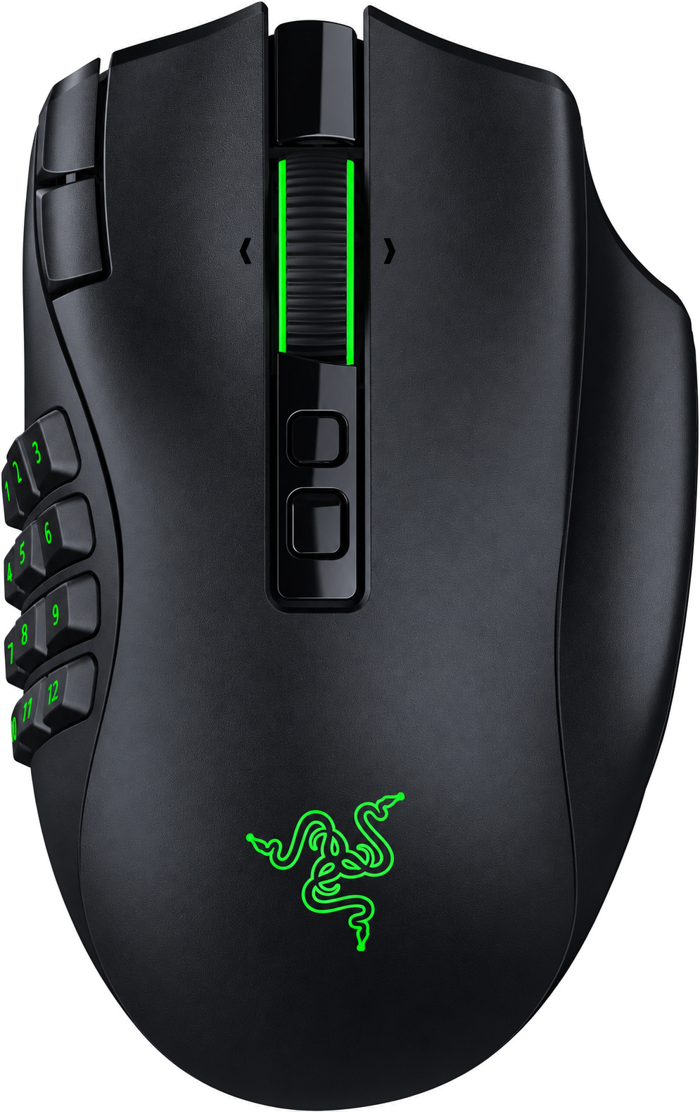 Razer Naga V3 Pro brezžična MMO miška črne barve Razer Naga V3 Pro brezžična MMO miška črne barve