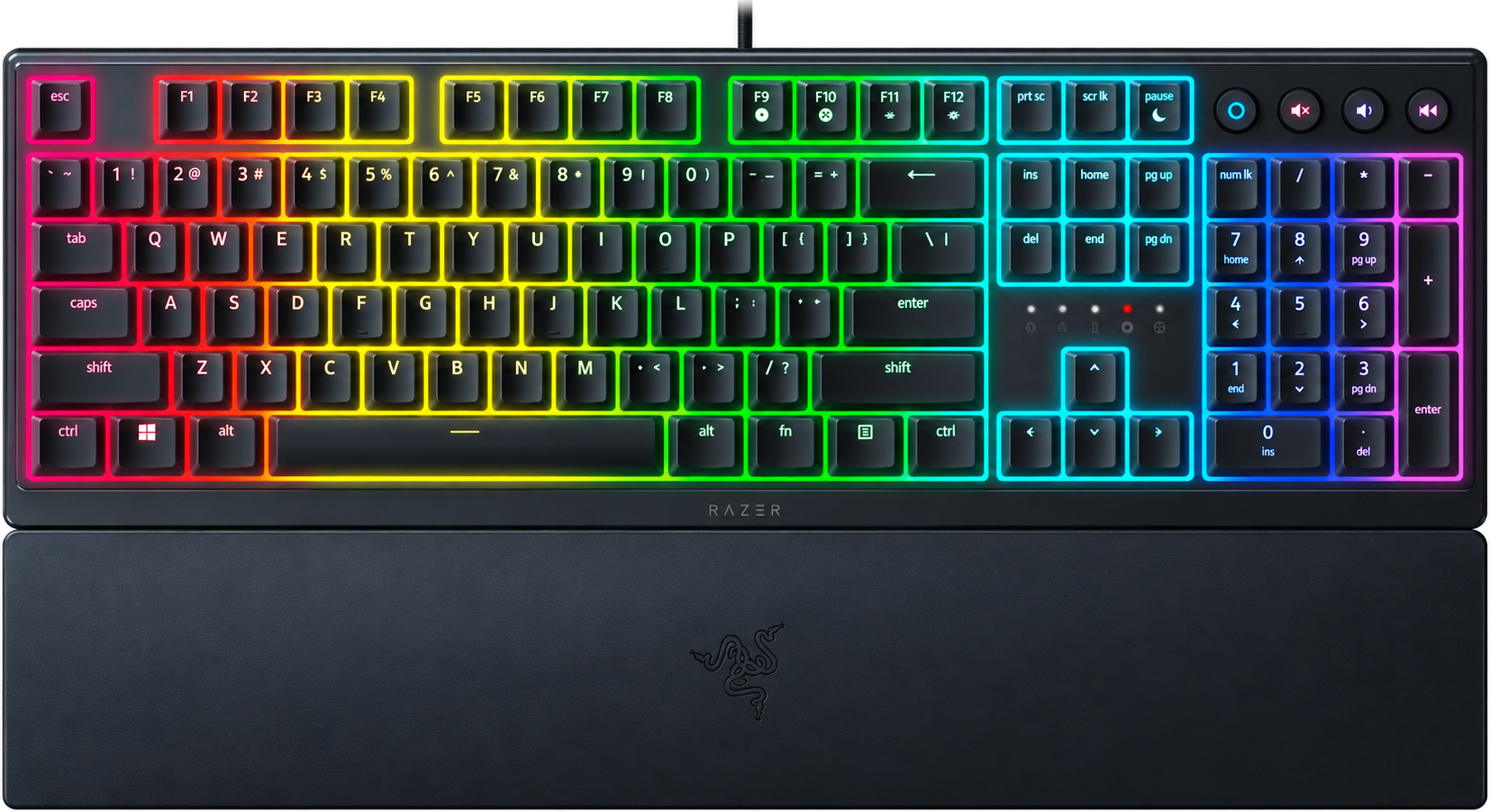 Razer Ornata V3 US-SLO žična tipkovnica črne barve Razer Ornata V3 US-SLO žična tipkovnica črne barve