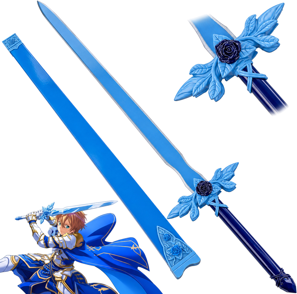 Sword Art Online Eugeo replika meča Blue Rose Sword Art Online Eugeo replika meča Blue Rose
