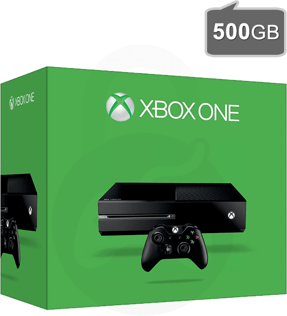 Obnovljen Xbox One 500GB črn + 2 leti garancije Obnovljen Xbox One 500GB črn + 2 leti garancije
