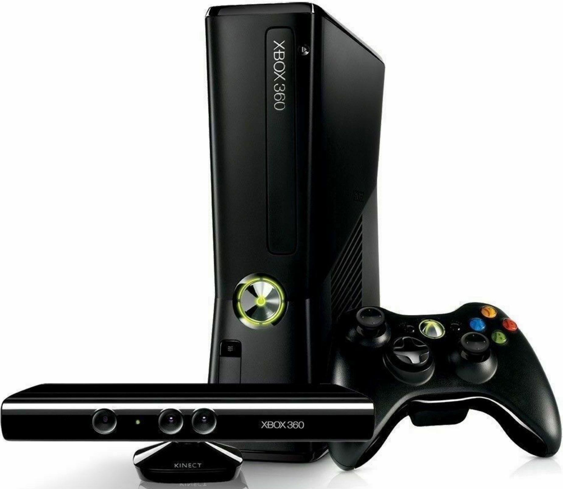 Obnovljen Xbox 360 Slim 4GB s Kinect kamero + 2 leti garancije Obnovljen Xbox 360 Slim 4GB s Kinect kamero + 2 leti garancije