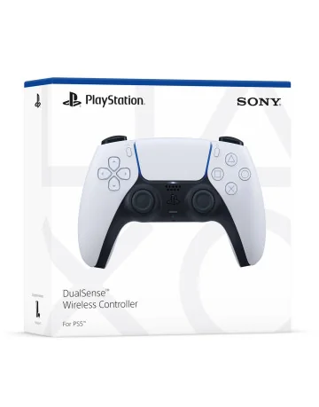 Playstation 5 DualSense v3 kontroler bele barve