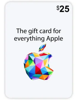 Apple iTunes darilna kartica za 25 USD