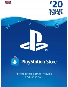PlayStation predplačniška kartica 20 GBP (UK)