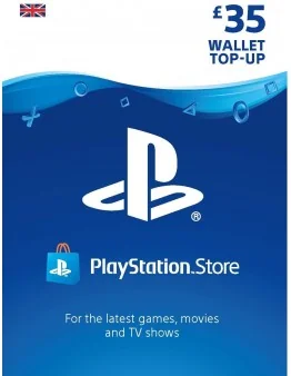 PlayStation predplačniška kartica 35 GBP (UK)