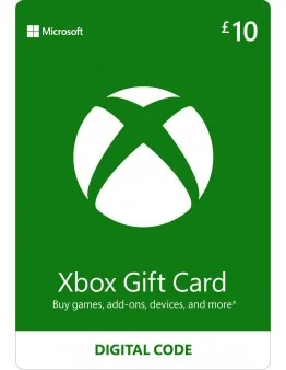 Microsoft Xbox predplačniška kartica 10 GBP (Xbox Live Gift Card)
