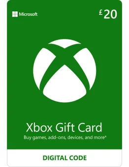 Microsoft darilna kartica za 20 GBP za Xbox in računalnik