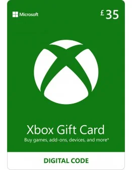 Microsoft Xbox predplačniška kartica 35 GBP (Xbox Live Gift Card)