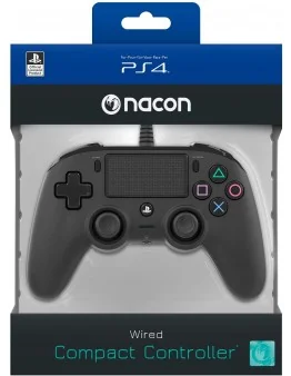 NACON PS4 Žični kontroler, črn