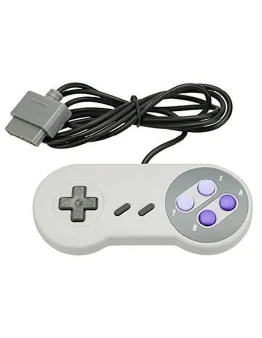 SNES žični kontroler, vijolični gumbi