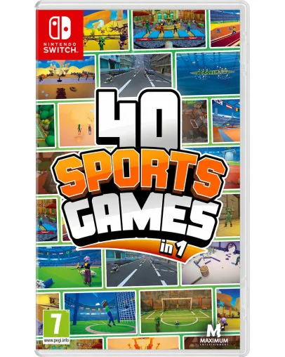 40 Sports Games In 1 (SWITCH) - rabljeno