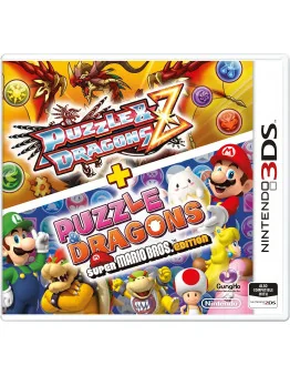 Puzzle & Dragons Z + Puzzle & Dragons Super Mario Bros. Edition (3DS) - rabljeno