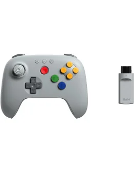 8BitDo 64 2.4G siv brezžični igralni plošček