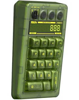 8BitDo Retro 18 Xbox Edition brezžična mehanska numerična tipkovnica zelene barve za PC in mobilne telefone
