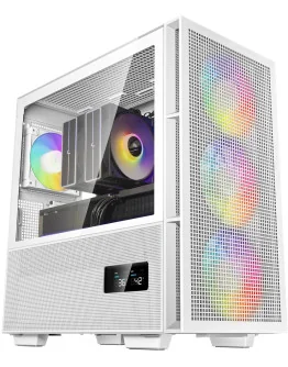 UVI Omega AM961 računalnik AMD Ryzen 5 9600X & RX 9060 XT 16GB & 32GB RAM & 1TB SSD bele barve