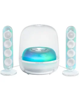Harman Kardon SoundSticks 5 2.1 Bluetooth zvočni sistem bele barve