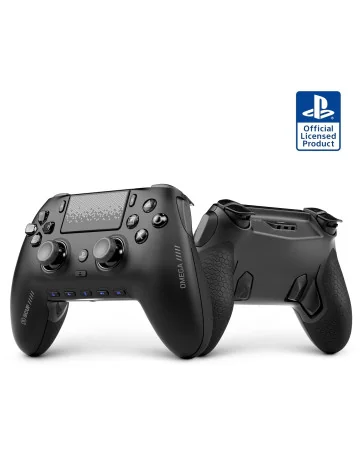 Scuf Omega brezžični igralni plošček črne barve za PS5 in PC