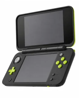 Obnovljen Nintendo NEW 2DS XL črno-zelene barve + Luma3DS + 64GB MicroSD + 2 leti garancije