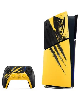 Sony PlayStation 5 2.8TB BluRay Marvels Wolverine Battle Yellow Limited Edition z igro