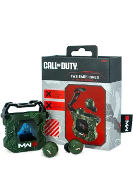 Call of Duty MW3 brezžične ušesne slušalke TWS Olive Camo za Switch & PC & mobilne naprave OTL