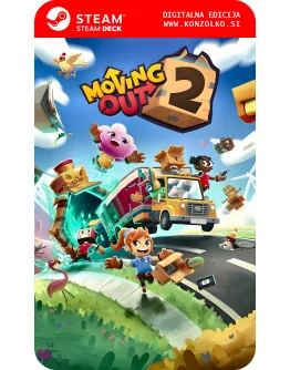 Moving Out 2 - Steam koda brez škatlice (WINDOWS PC | STEAM DECK)