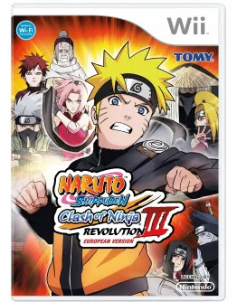 Naruto Shippuden Clash of Ninja Revolution 3 (WII) - rabljeno